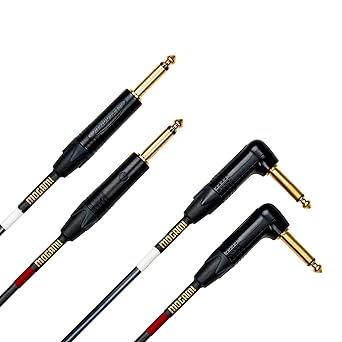 Mogami Gold Key S-20R Unbalanced Stereo Keyboard Instrument Cable, 1/4