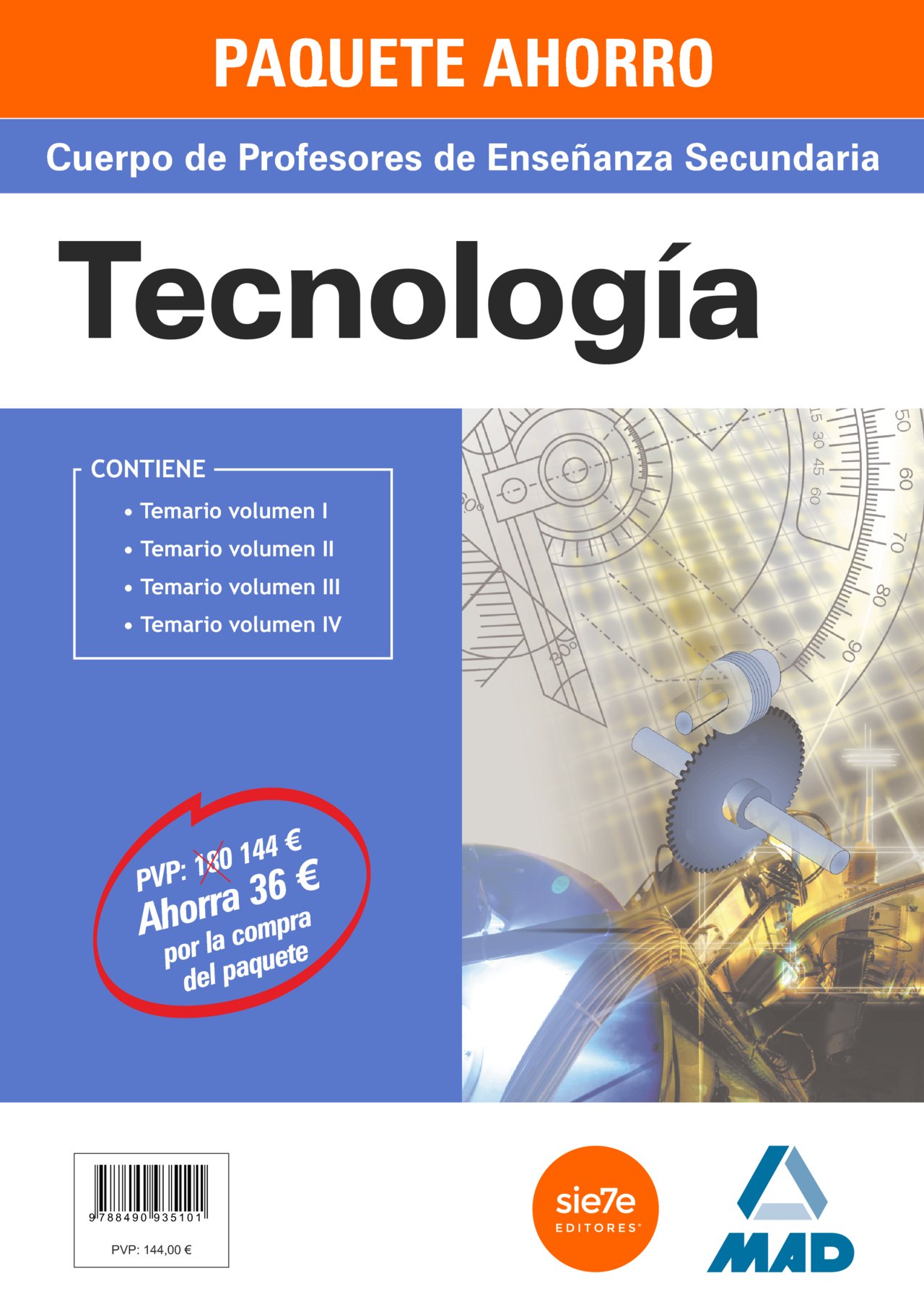 Tecnología, Paquete Ahorro, Cuerpo de Profesores de Enseñanza Secundaria