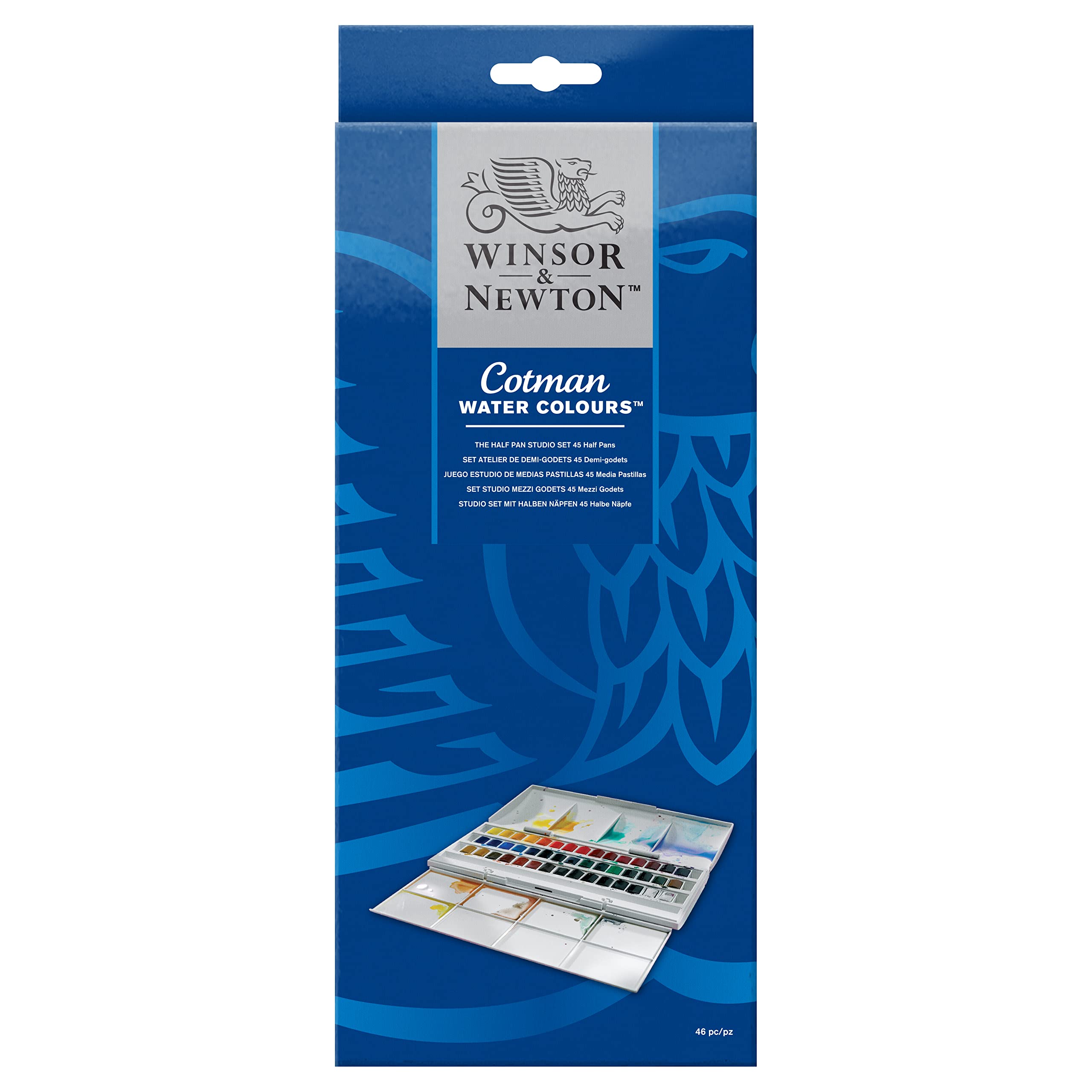 Winsor & Newton Cotman Watercolor Half Pan Studio Set