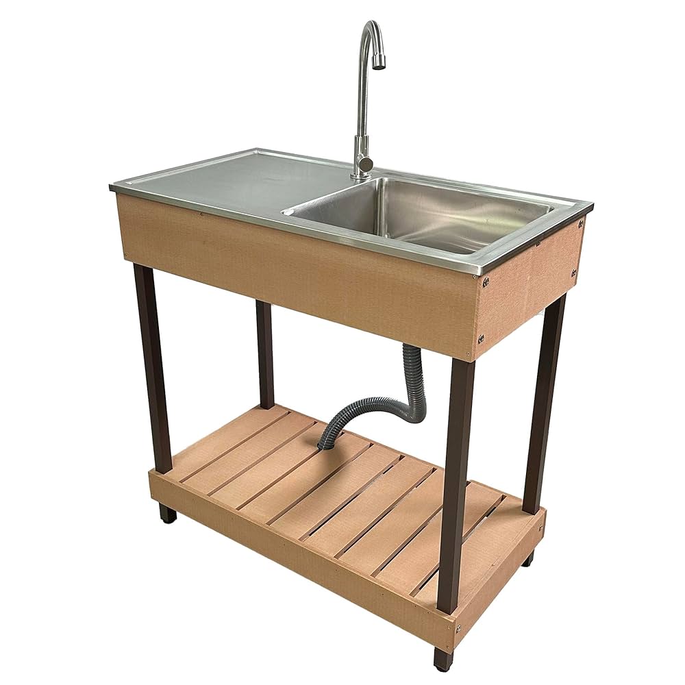 Amazon.co.jp: アイガーデン(igarden) 屋外 ガーデンシンク