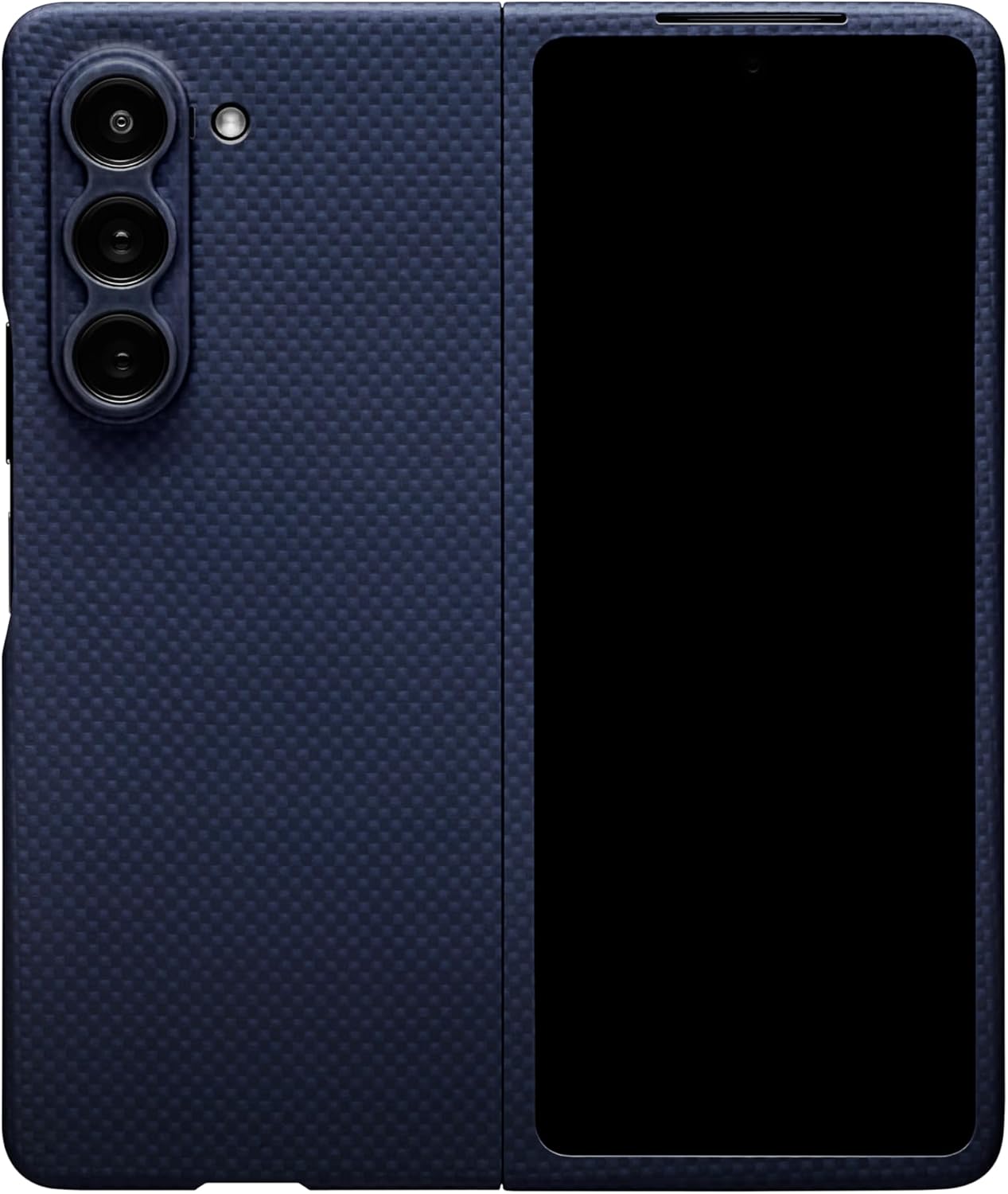 Latercase | Samsung Galaxy Z Fold 5 Case | Willy Blue | Durable Thin Phone Case | 0.6mm Aramid Fiber, Precision Laser-Cut, Camera Protection, Non-Slip Matte Finish | Compatible with Galaxy Z Fold 5