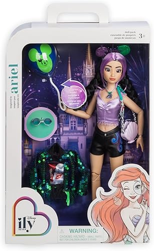 Miniatura 8 de Disney Inspirado en Ariel  La Sirenita ILY 4EVER Muñeca  11''