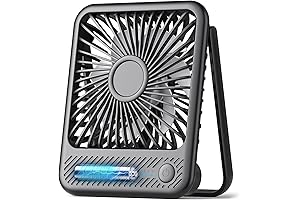 Ultra Quiet Mini Fan for Desk, Battery Operated Personal Fan