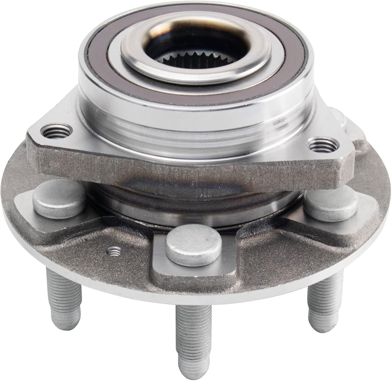 TRQ 2 Piece Wheel Bearing & Hub Assembly Set Compatible with 2018-2022 Buick Enclave 2017-2022 Cadillac XT5 2020-2022 XT6 Chevrolet Traverse GMC Acadia