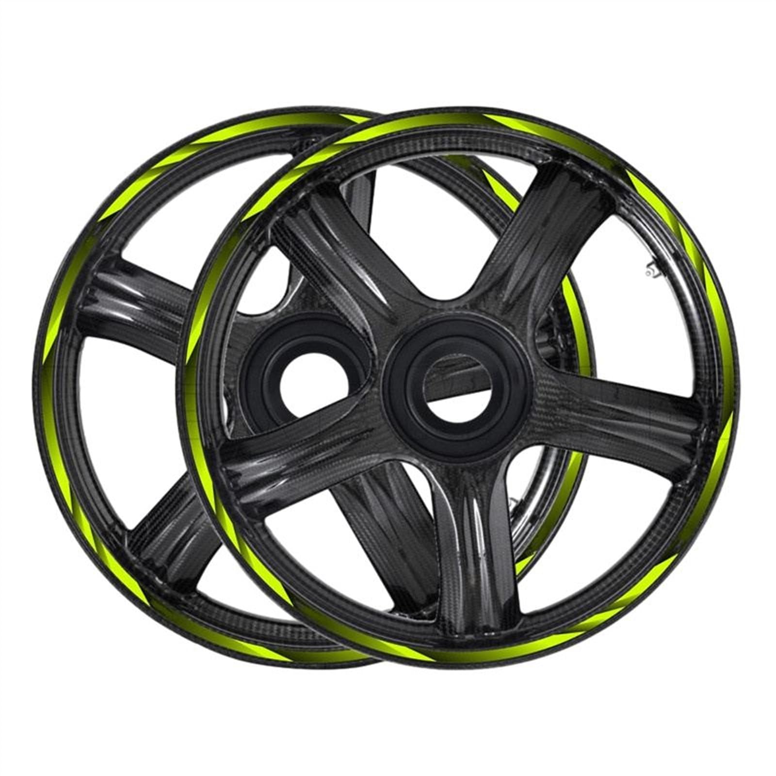 Frynuzb A9 Applique For For Hypermotard For Hyperstrada 1100 Evo 796 939 950 Motorcycle Wheel Frame Rim Sticker Decal Stripe 17"(A9)