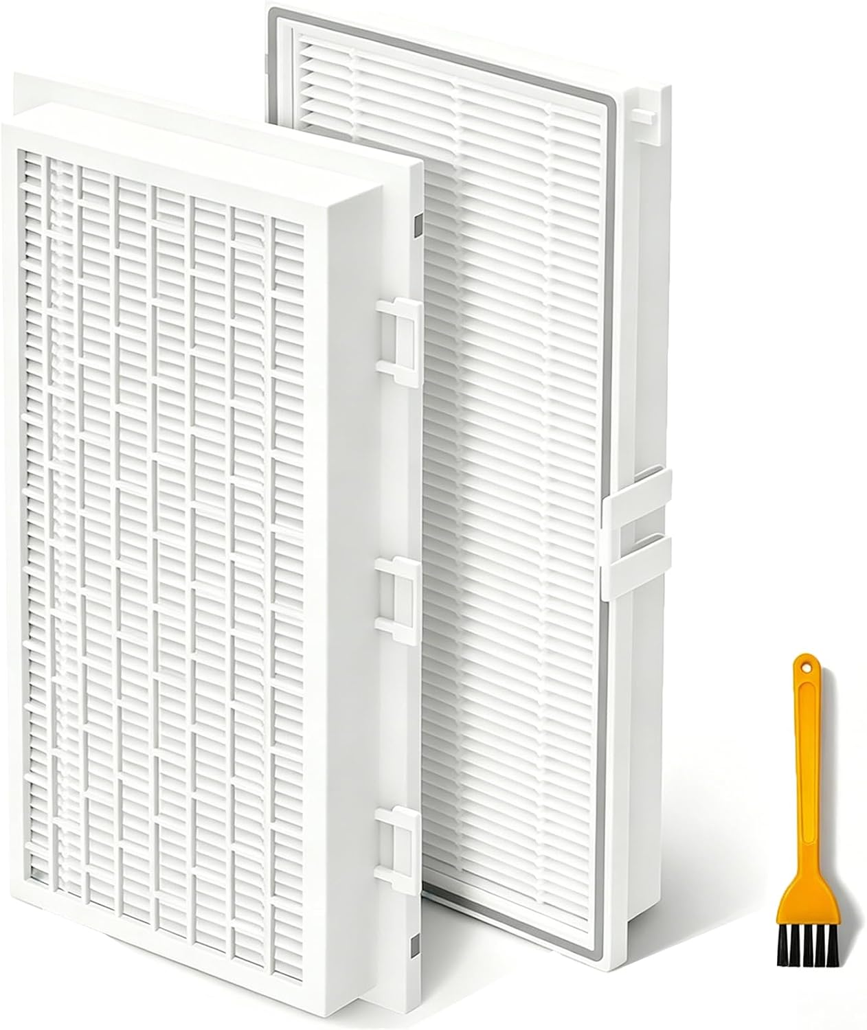 2 Packs SF-HA 30 Replacement Filters for Vacuum Model Classic C1, Complete C1, Dynamic U1, S300-S700, S2000 Series with One Brush