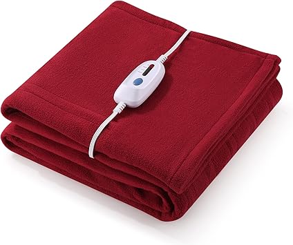 Review Electric Heated Blanket 62” x 84” Overheating Protection, Fast Heating with 4 Heating Levels & 10 Hours Auto-Off, Machine Washable Review Electric Heated Blanket 62” x 84” Overheating Protection, Fast Heating with 4 Heating Levels & 10 Hours Auto-Off, Machine Washable