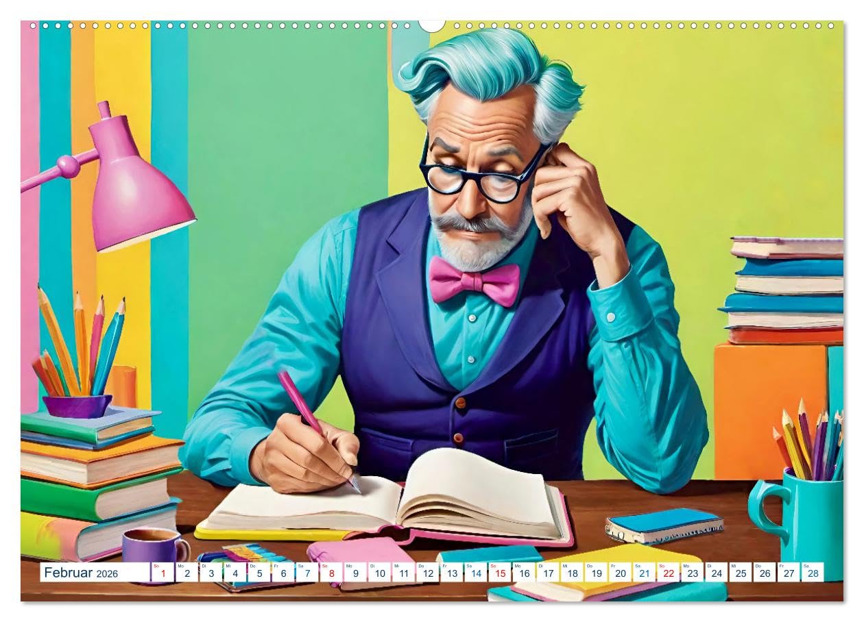 Mentale Gesundheit (hochwertiger Premium Wandkalender 2026 DIN A2 quer), Kunstdruck in Hochglanz: Jeden Tag ein kleiner Schritt zu mehr mentaler Stärke (CALVENDO Gesundheit)