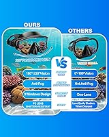 Vista 2 de Máscara de buceo Anti-niebla Natación Snorkel máscara adecuada para adultos Buceo Natación Snorkel Gafas Máscaras
