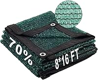 Vista 77 de LOVE STORY 6.5 x 6.5 pies, 40% de tela negra para sombra con ojales, malla de malla para jardín, cubierta de plantas, invernadero y patio