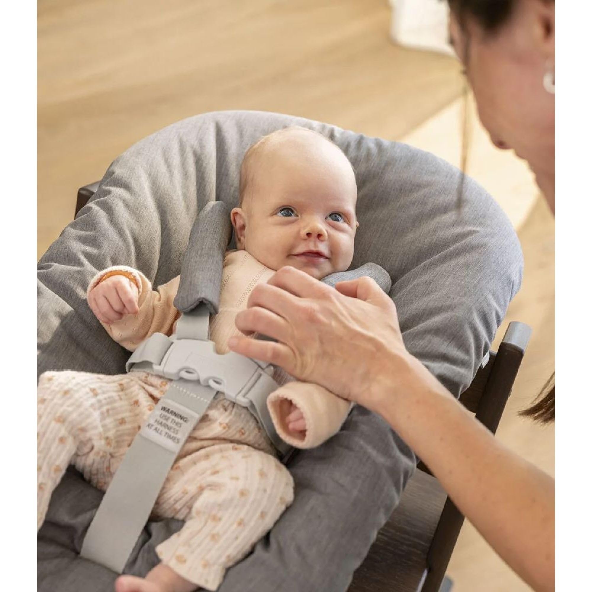 Tripp Trapp, Anthracite - Convierte la Silla Tripp Trapp en un asiento para recién nacidos hasta 9 kilos - Seguro y fácil de usar - Compatible con modelos Tripp Trapp posteriores a mayo de 2003