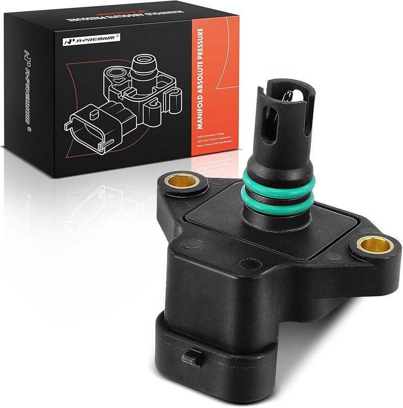 Sensor de pressão do coletor MAP A-Premium AS4906 para Mini Cooper e Land Rover Freelander – 1 unidade