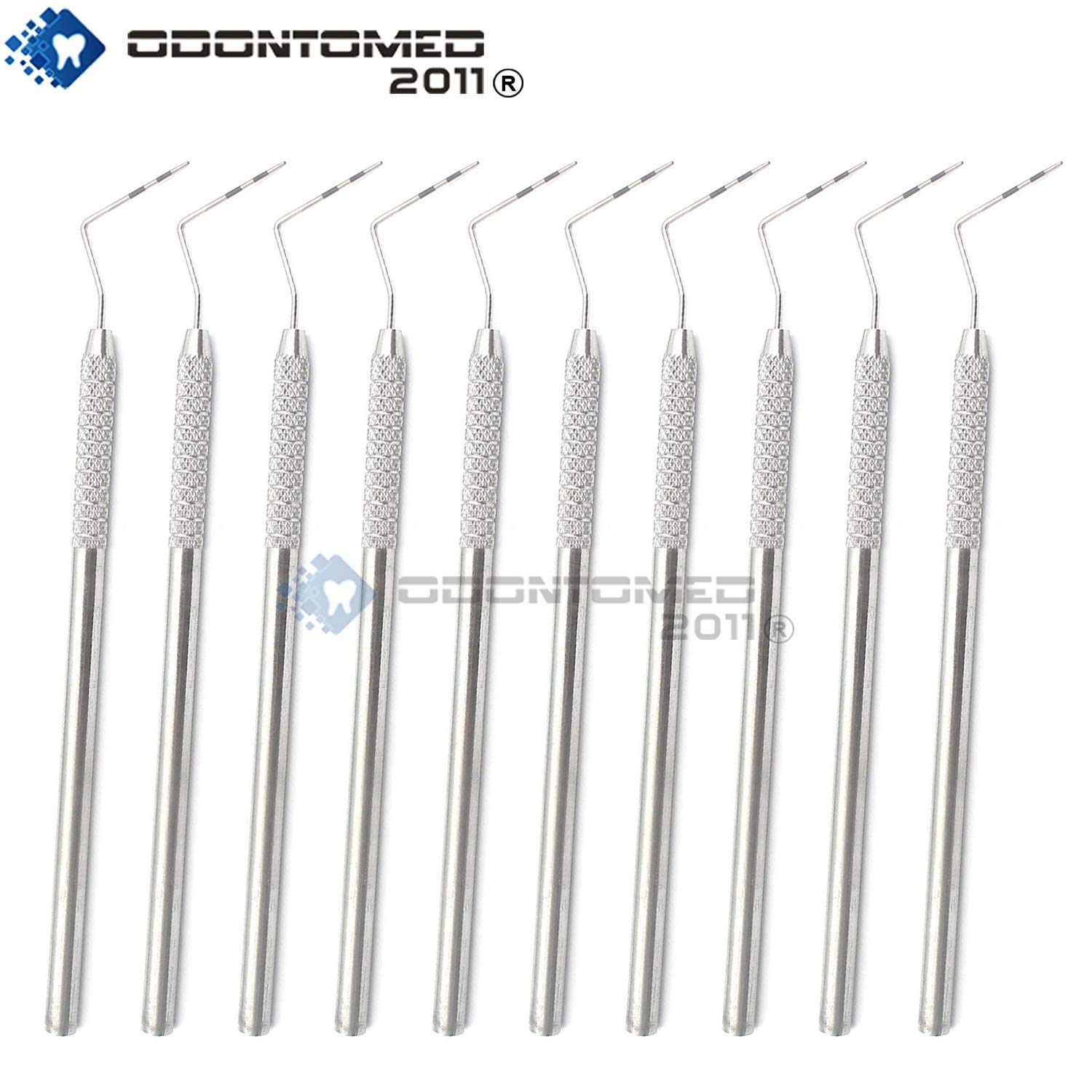OdontoMed2011 10 PCS CP11 Probes Color Coded 'Marking Dental Root MEASURMENT Explorer Scaler PERIODONTAL Instruments ODM