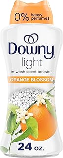 Light Laundry Scent Booster Beads, Orange Blossom Scent, 24.0 OZ, In-wash fabric beads designed to be gentle with a light boost of scent, No Heavy Perfumes