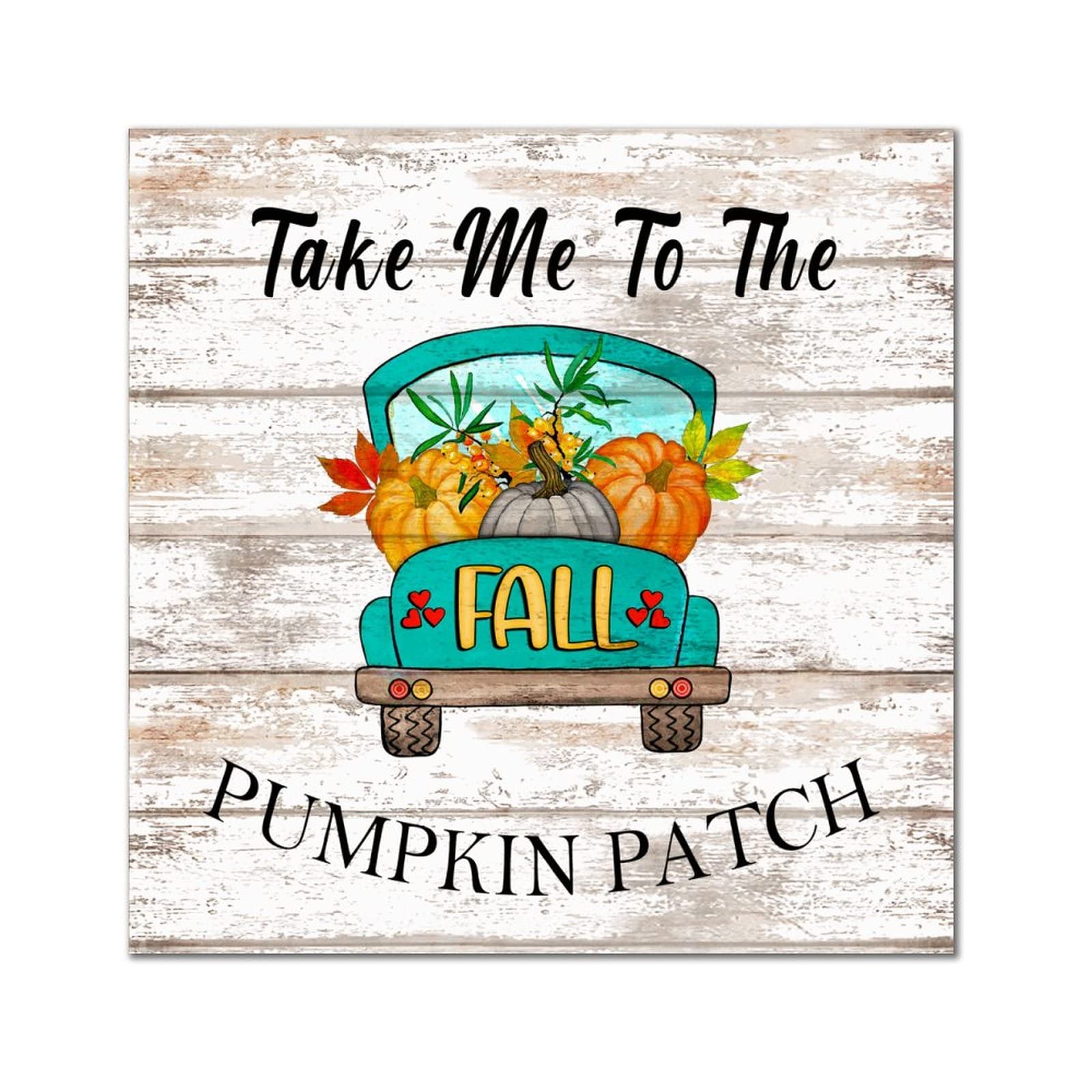 Plaque pumpkin bois habillage mur vide décoration chaleureuse maison