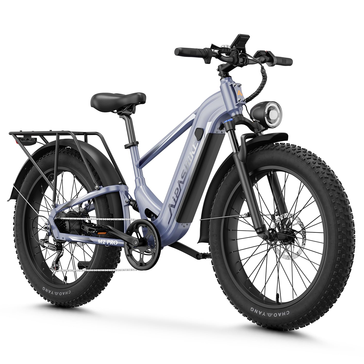 LEONX M2 Pro Electric Bike,1800W Motor Electric Bike for Adults, 26'' x 4.0'' Fat Tire Ebike with 48V 17.5AH Battery, 36MPH 85Miles Long Range