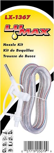 Miniatura 2 de Lumax lx-1367 Boquilla Kit (para Def, AD Urea con 10 '(3 M) de alambre trenzada Manguera), color azul