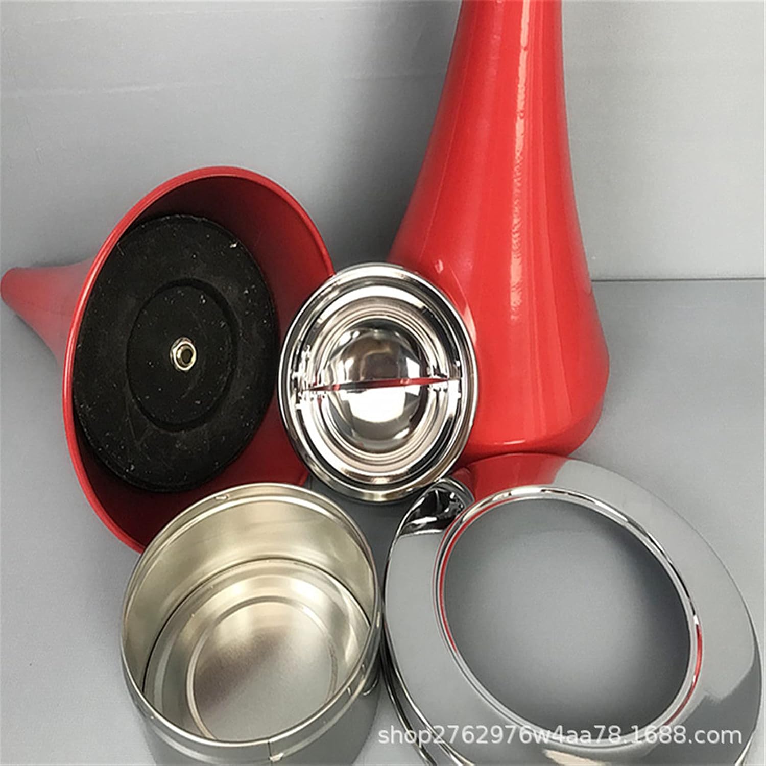 Standing Ashtray Outdoor for Patio, Large & Tall Outside Ashtrays for Cigarette Butt Receptacle Disposal, Commercial Metal Smokers Cigar Ash Tray Container with Lid, for Outside Patio Home Office