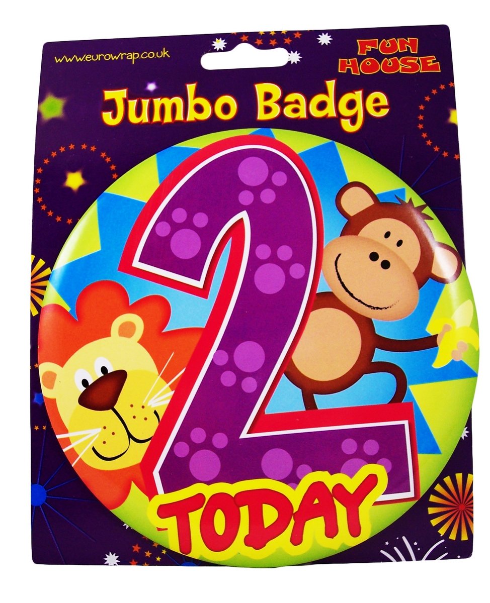 Fun House Jumbo Badge 2 Today