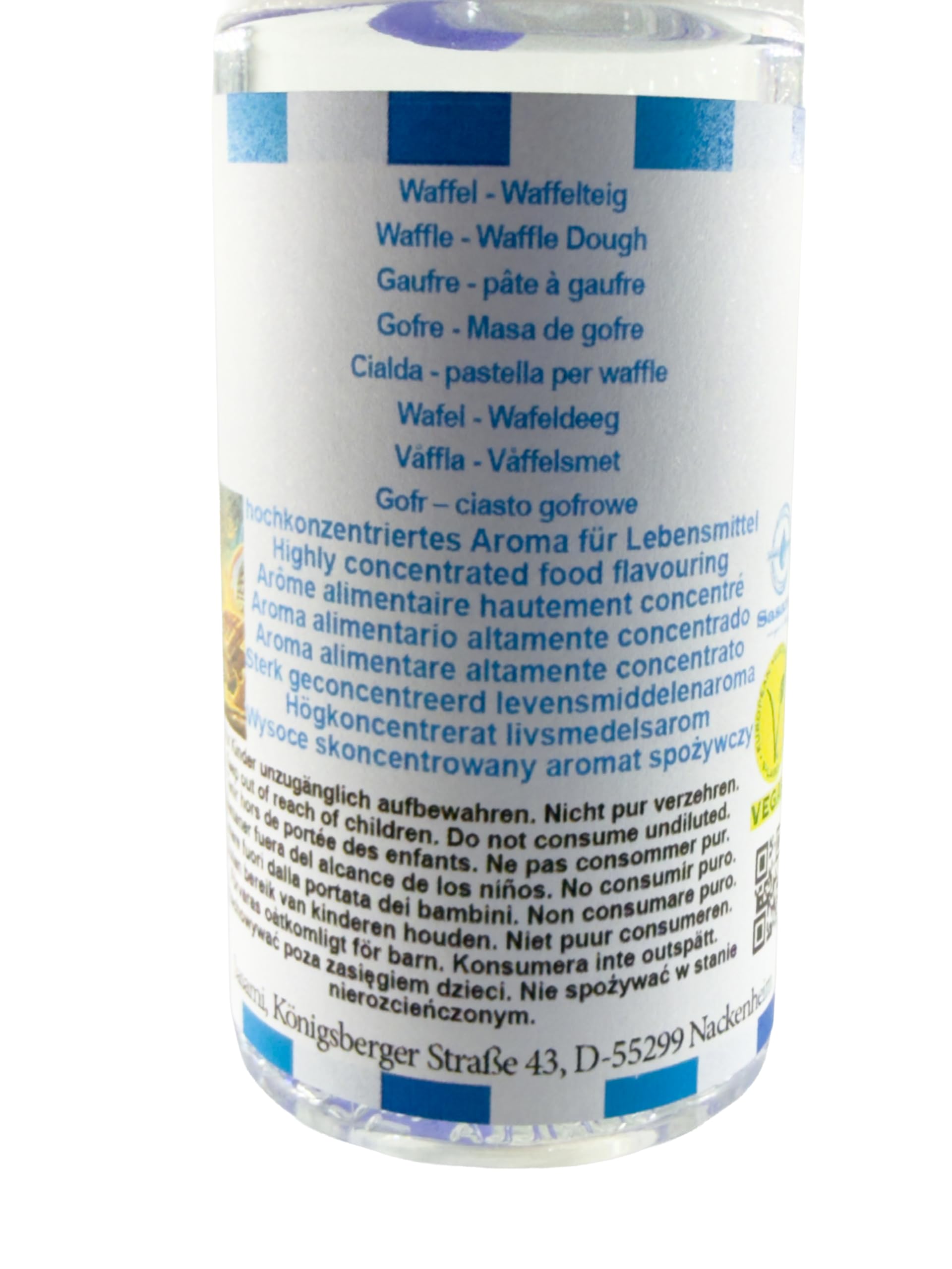Waffel - Waffelteig Aroma Konzentrat - Vegan - Sasami - 100ml