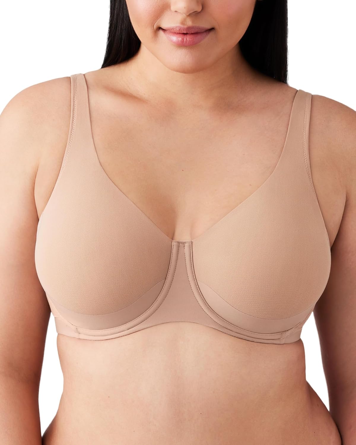 Wacoal Women's Pendulous Shape Revelation Unlined Full Coverage Underwire Bra, 855387