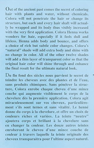 Miniatura 2 de Polvo de Henna por Colora, 72 unidades, Mahogany