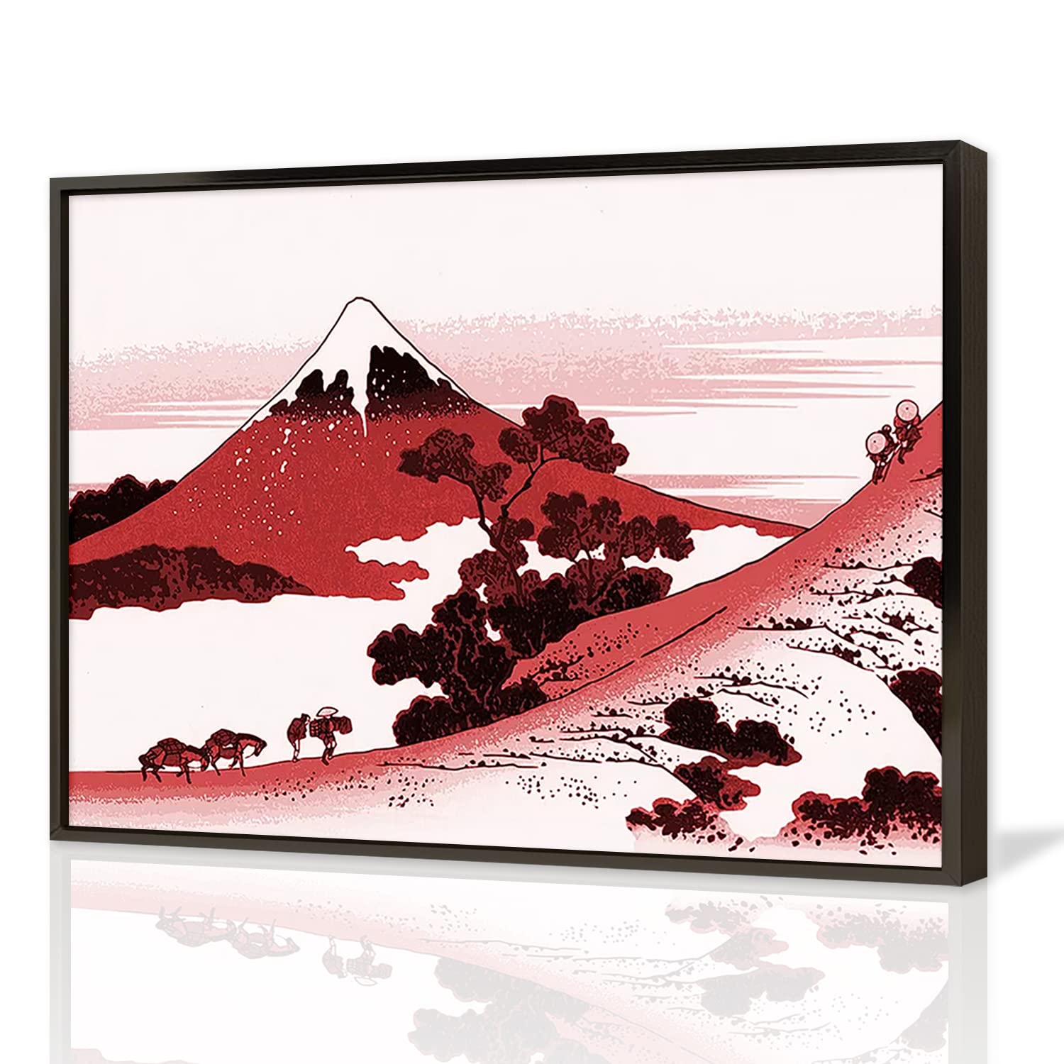 油彩画　真筆保証　日光竜頭の滝の紅葉　堀口　守　自作絵画 油彩画 真筆保証 日光竜頭の滝の紅葉 堀口 守 自作絵画 油彩画