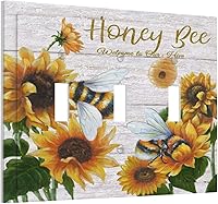 Vista 76 de Placa de pared de tortugas marinas, hierba oceánica, medusas, peces y algas marinas, placa de pared de doble palanca, cubierta de interruptor de luz