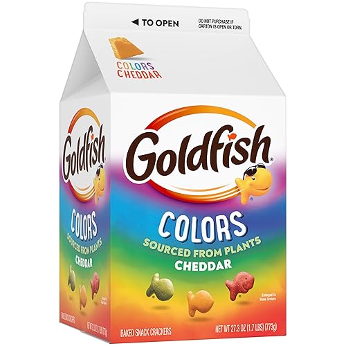 Miniatura 88 de Goldfish Galletas de queso cheddar, cartón de 27.3 onzas