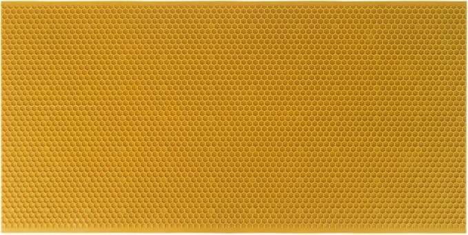 Base de Cera de Abeja para Colmena 20 Hojas 8-1/2 Pulgadas miniatura 4