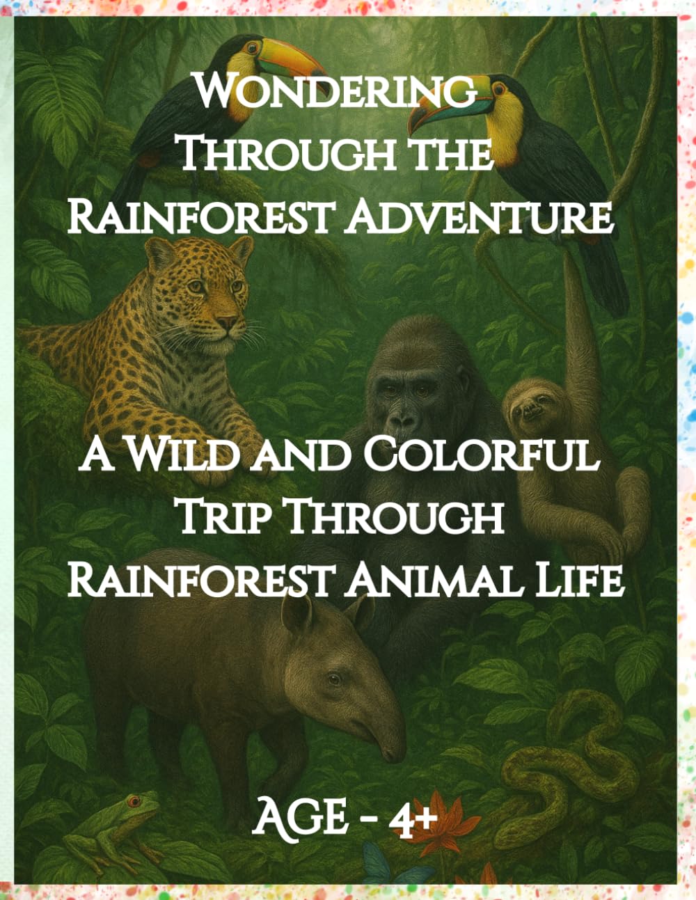Wondering Through the Rainforest Adventure: A Wild and Colorful Trip Through Rainforest Animal Life