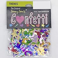 Vista 2 de Confeti jugador de fútbol multicolor – 2 bolsas de media onza (1 oz) #9862 Q01