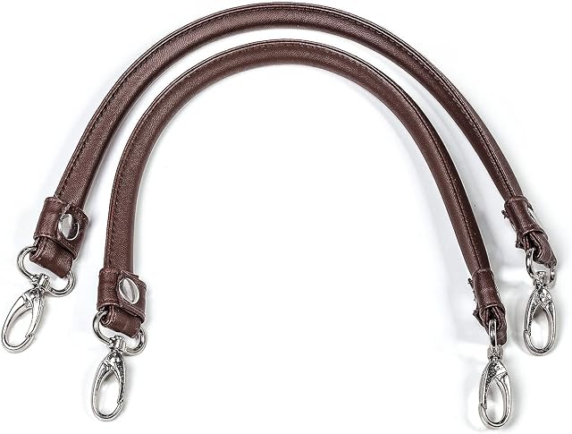 Prym Bag Handle, Dark Brown, 48 cm, Braun, 2 Stück