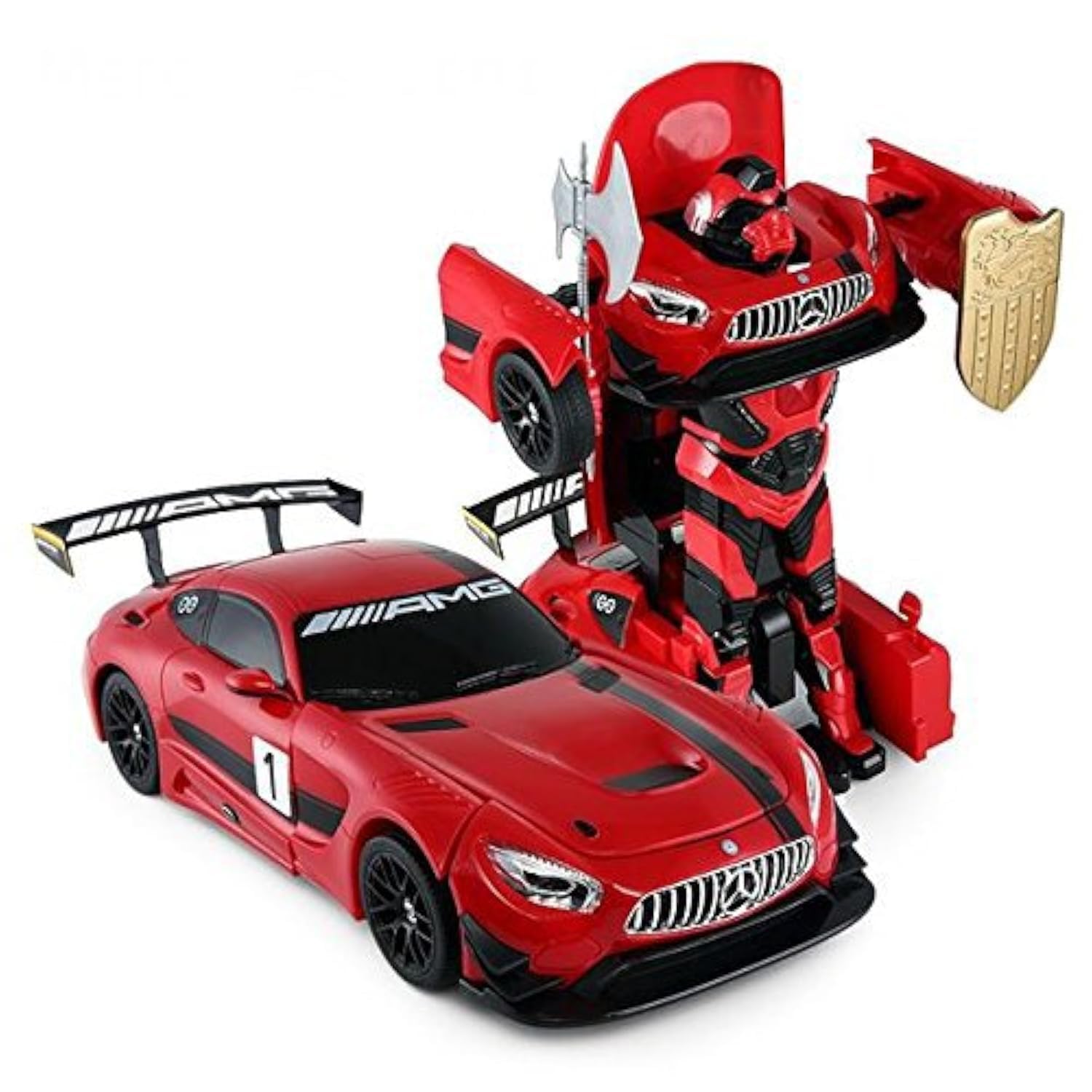 1:14 RS Transformer 2.4G Robot Fast tranform Red Hot