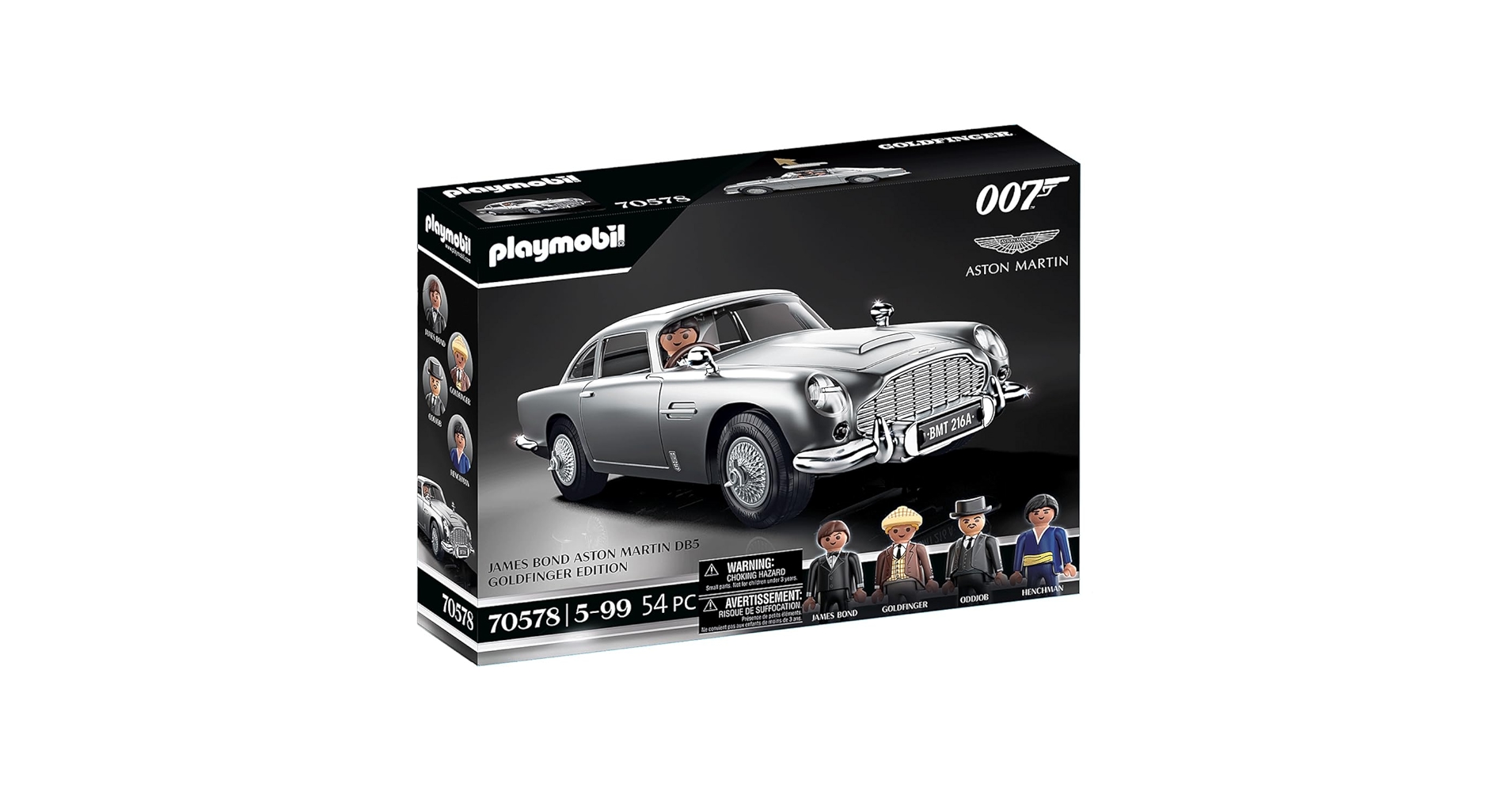 プレイモービル　007 アストンマーチン Amazon.co.jp: プレイモービル 『007』ゴールドフィンガー