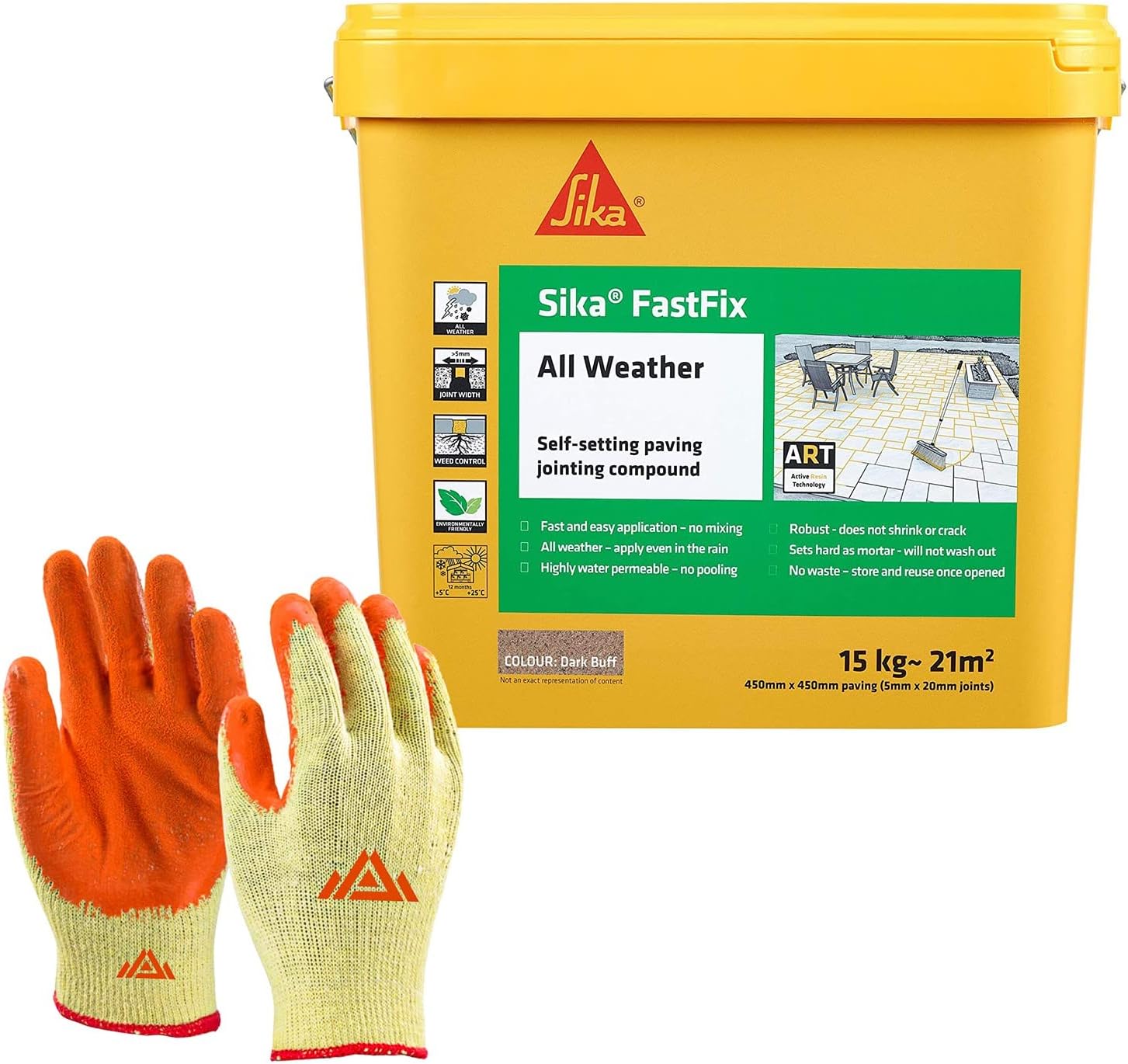 Sika Fast Fix All WeatherReady to Use, SelfSetting Paving Jointing