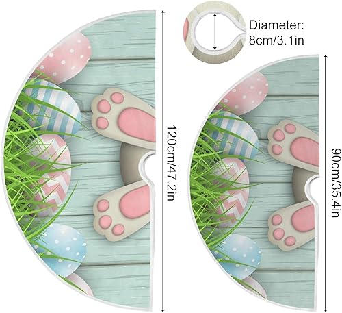 Miniatura 58 de Falda de árbol de Navidad para el día de cumpleaños, falda de árbol de 36 pulgadas para tartas, faldas de árbol de Navidad, tapete de pie de árbol