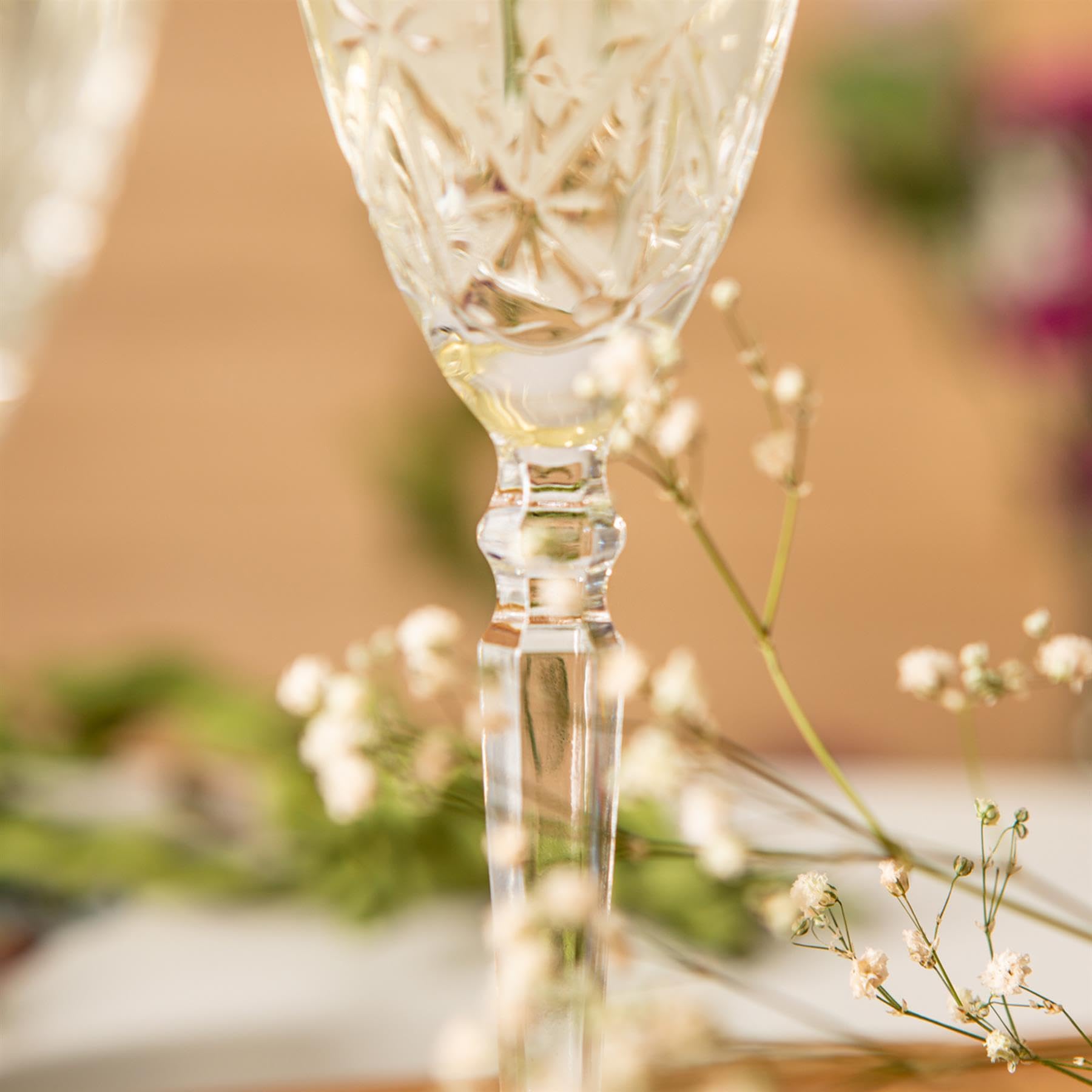 RCR Crystal Orchester Geschnittener Glas Champagner -Flötengläserset - 200ml - Pack Von 12