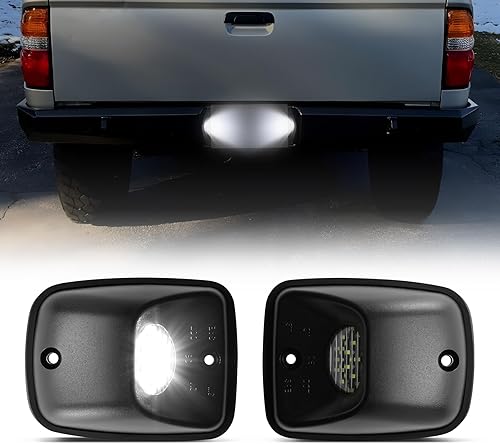 Miniatura 9 de Tubo de neón OLED LED para placa de matrícula de repuesto para camioneta Nissan Frontier Titan Xterra Armada Suzuki Equatorx, paquete de 2