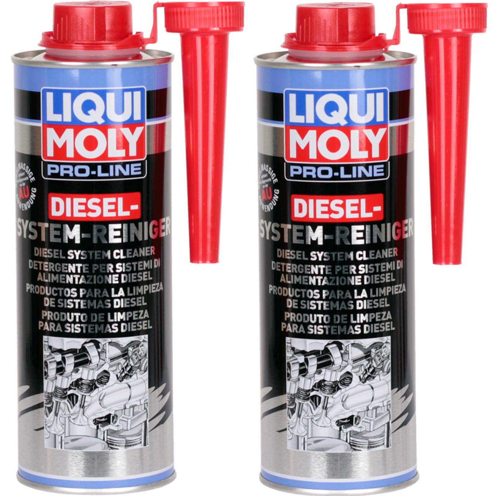 *CD* Liqui Moly - Pro-Line Diesel Fuel System Cleaner - Purge - 500ml - 5156 x2