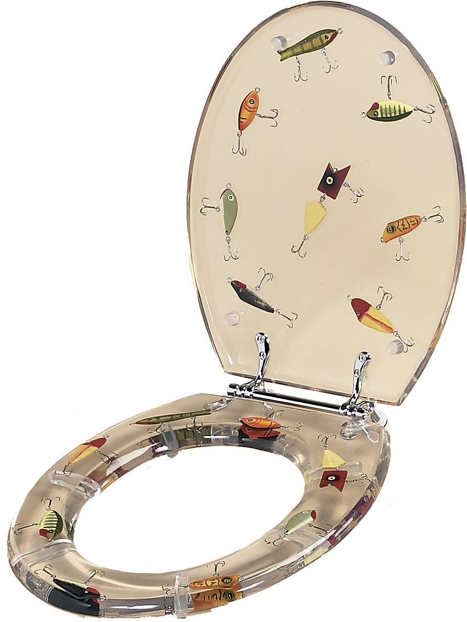 River's Edge Toilet Seat (Fishing Lure) : Amazon.in: Home Improvement