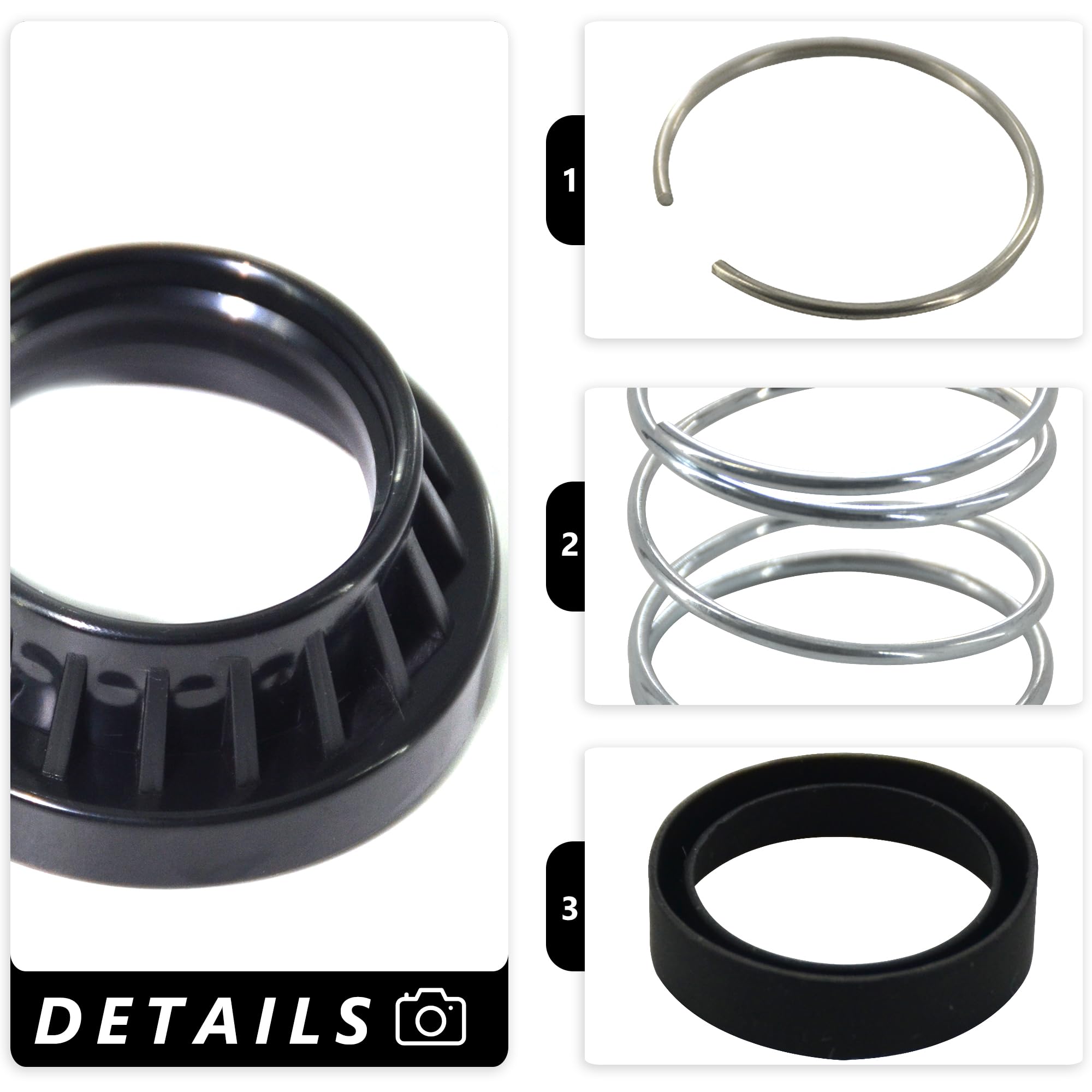 Amazon.com: GYOFFULL WP285170 洗碗機水龍頭適配器285170 項圈套件