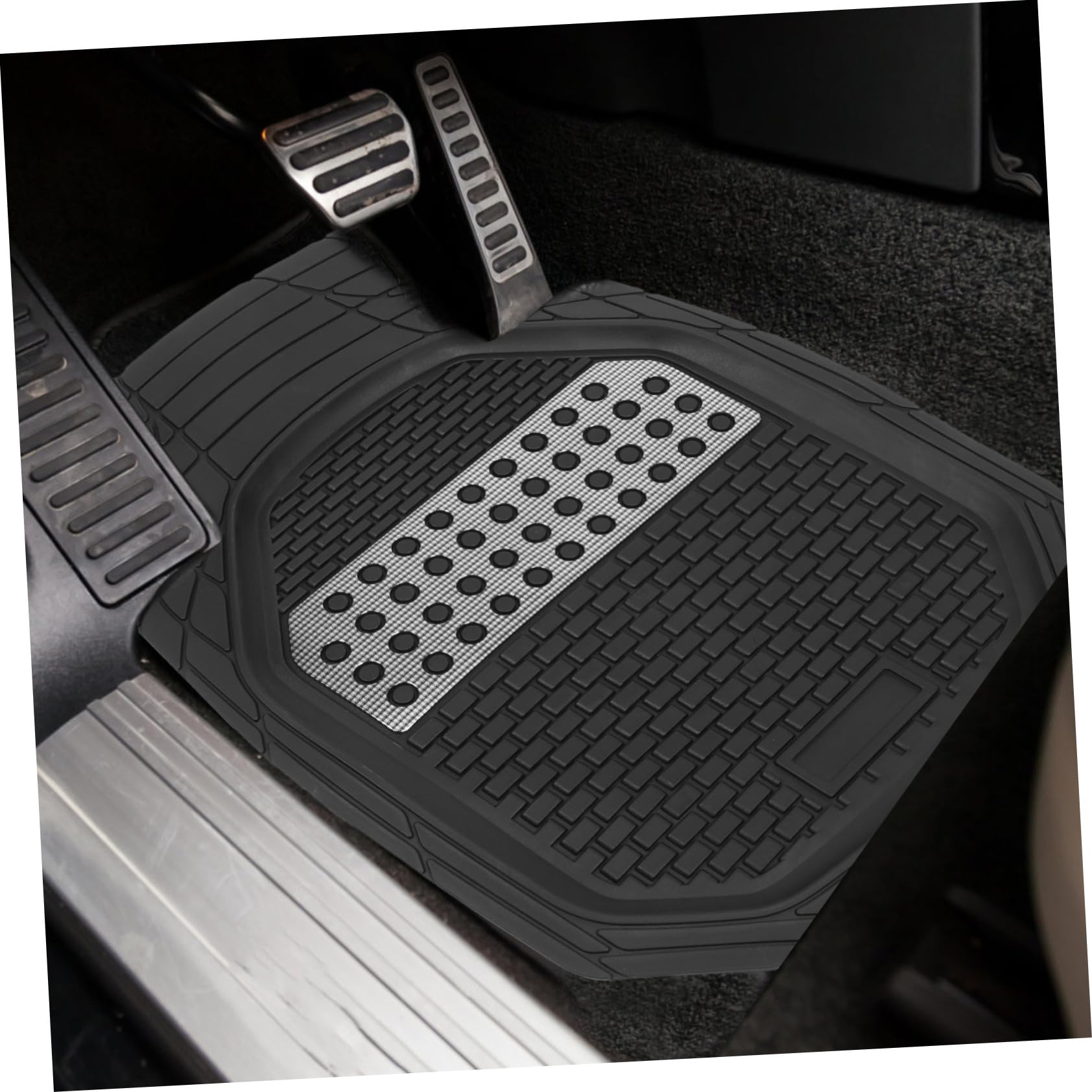 Tapis de Sol pour Voiture SUV Tapis de Sol Côté Conducteur Protection et Facile Entretien