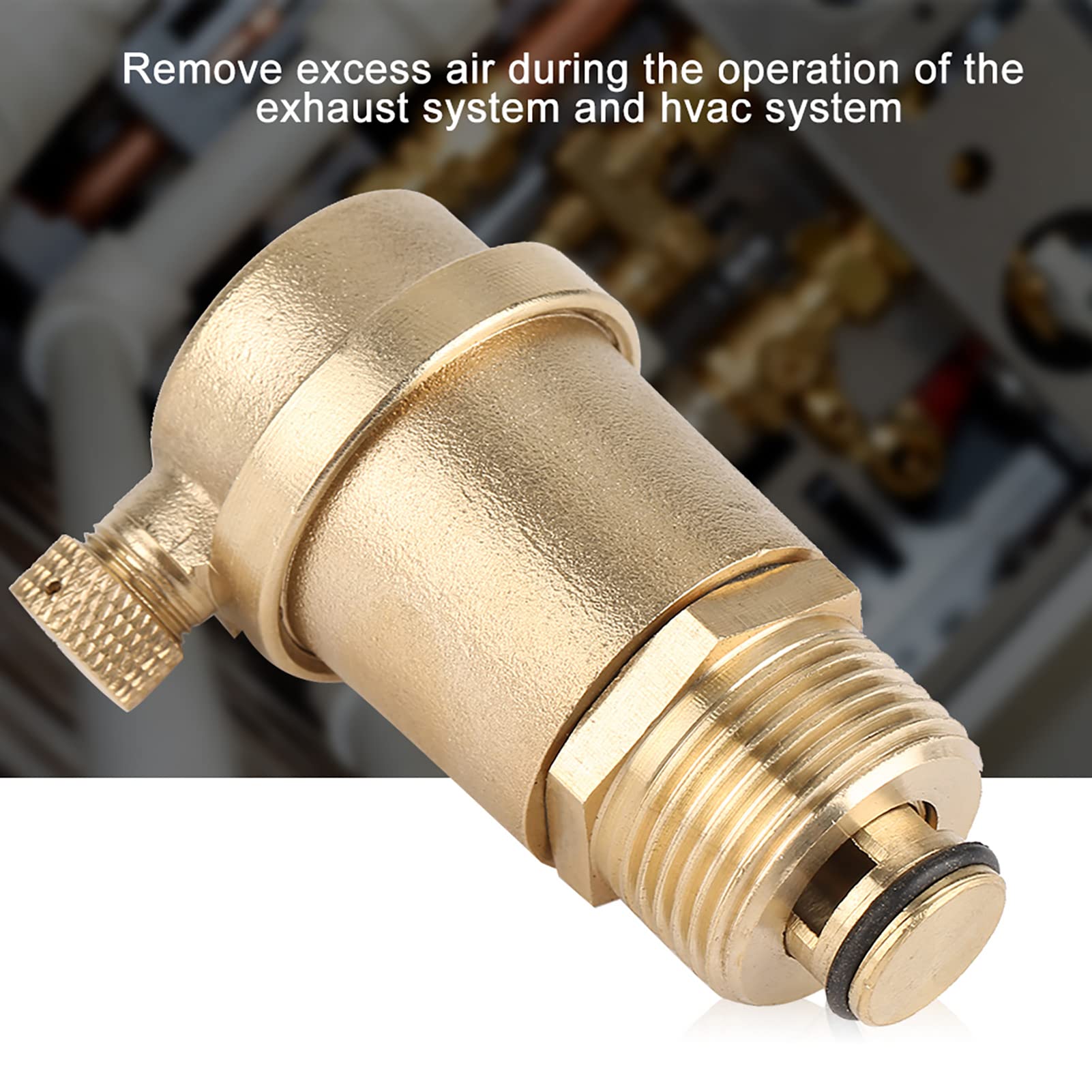 Messing Entlüftungsventil 1/2 Zoll - Automatisch Für Solar Warmwasserbereiter