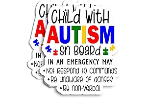 Show Your Support: 'Child with Autism on Board' Car Sign