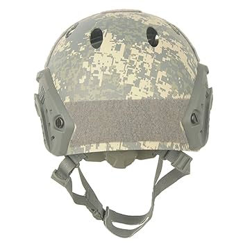 LOOGU Fast PJ Base Jump Tactical Helmet for Airsoft with 12