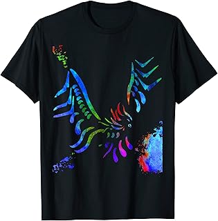 Regalos divertidos extravagantes ropa impresa con águila Camiseta