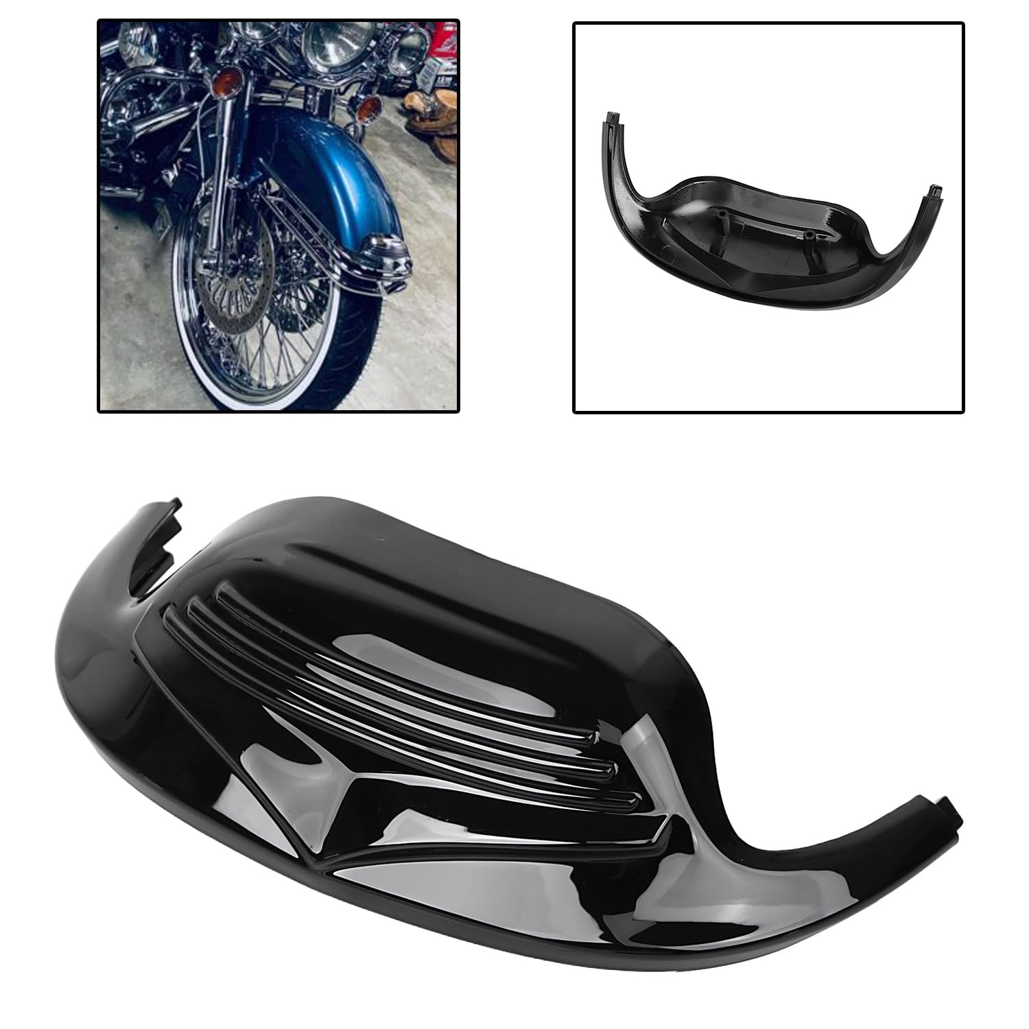 Amazon.co.jp: BID4ZE フロントフェンダーチップアクセント Harley
