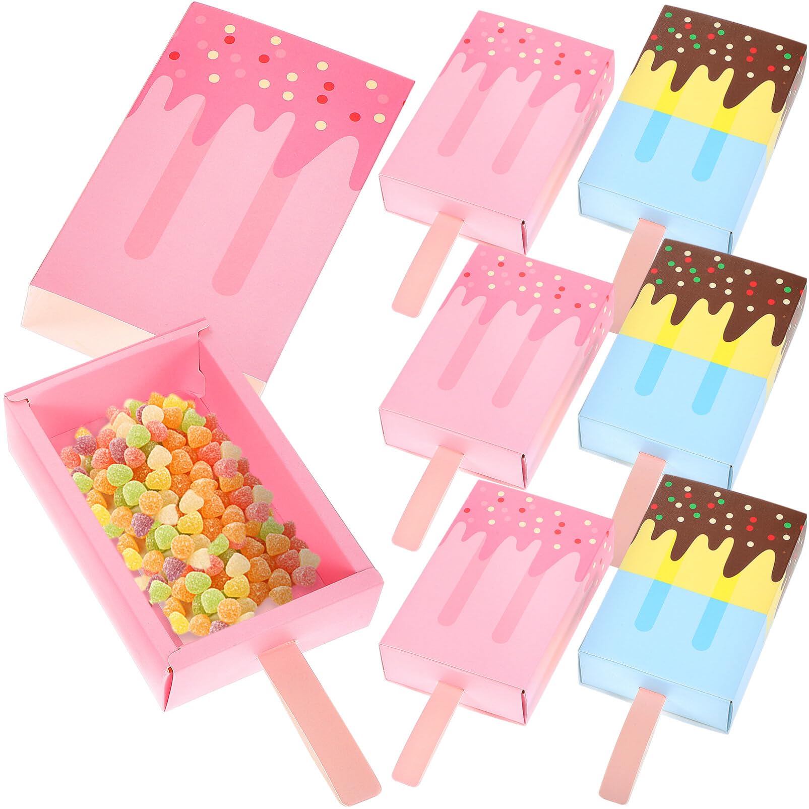 Amazon.co.jp: ミニアイスクリーム 20個 アイスクリーム型ギフト 