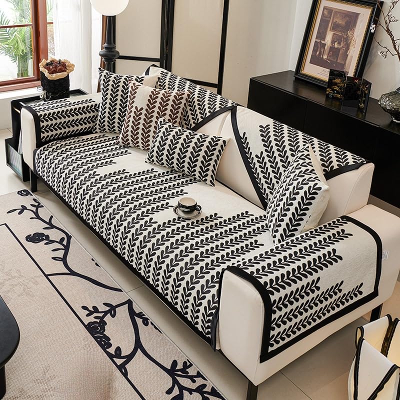 Housse de canapé en Chenille de blé de qualité supérieure pour salon chic - 3